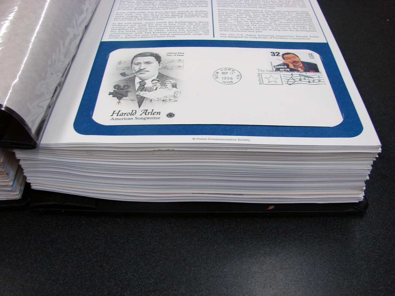 240 Stamp Covers 1950-1990's U. S. First Day Covers in Postal Commemorative Society - Image 4