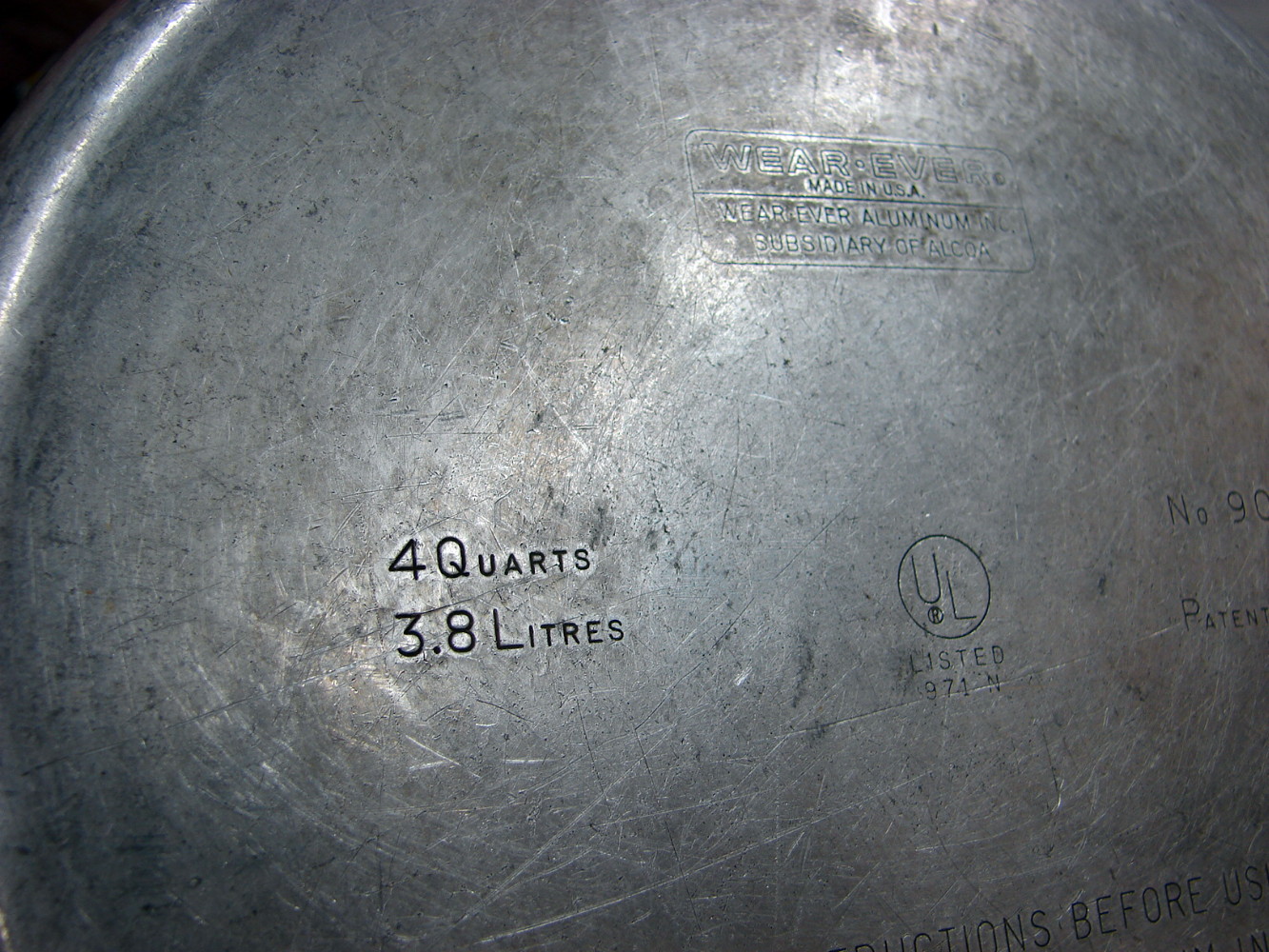 Vintage Used Wear Ever Chicken Bucket Low Pressure Fryer #90024 4 Qt. - Image 3