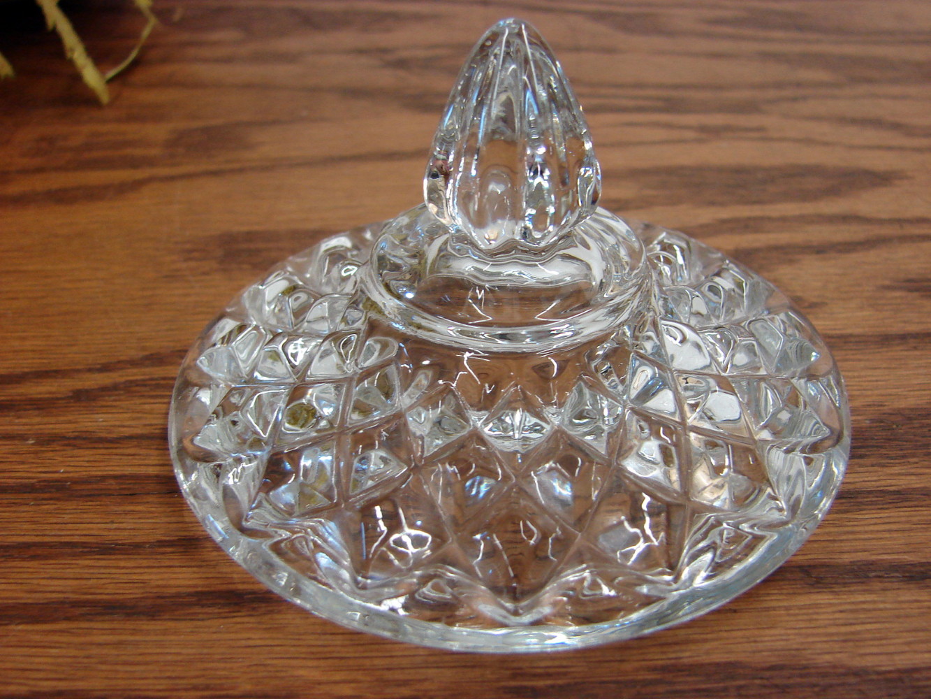 Vintage Anchor Hocking Wexford Sugar Lid Only