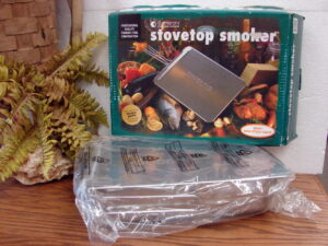 Brand New Cameron Stove Top Smoker Professional Quality Non Stick Stainless Steel