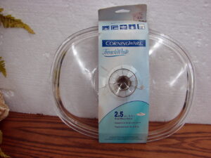 Brand New CorningWare French White Oval Lid Only for 2.5 Casserole Corning