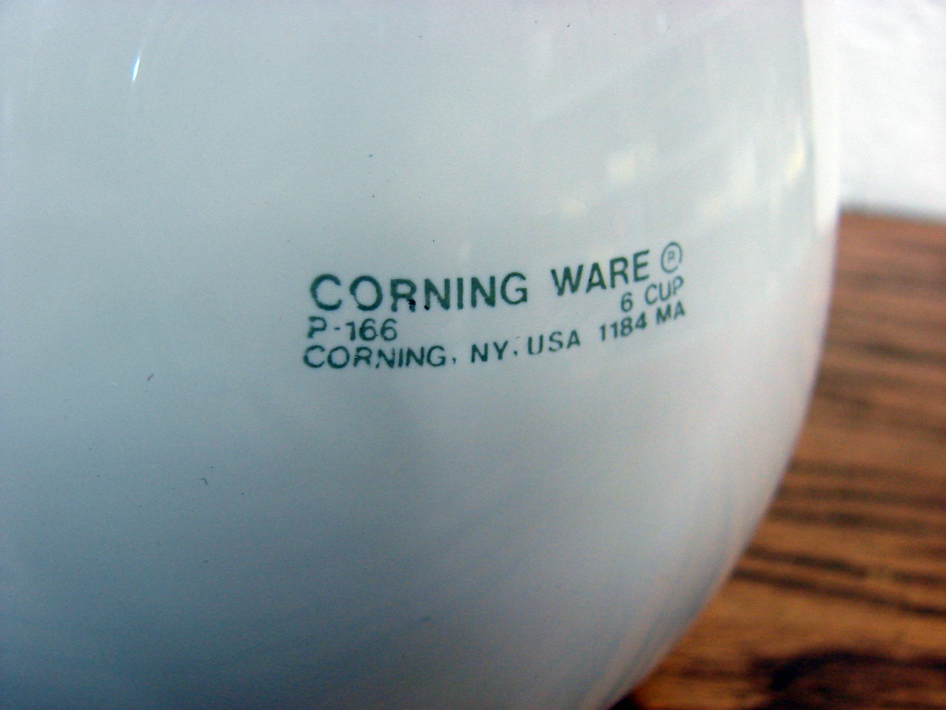 Vintage Corning Ware Spice of Life P-166 Bulbous Coffee Pot Carafe No Lid - Image 2