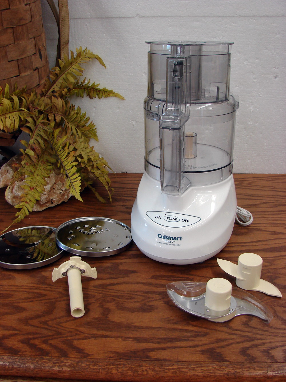Complete Cuisinart Prep 7 Premier Series 7-Cup Food Processor Tested w/ Accessories
