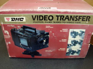 Vintage DMC V-0630 Video Transfer Photo's Films Slides To Tapes Untested Bulb Works