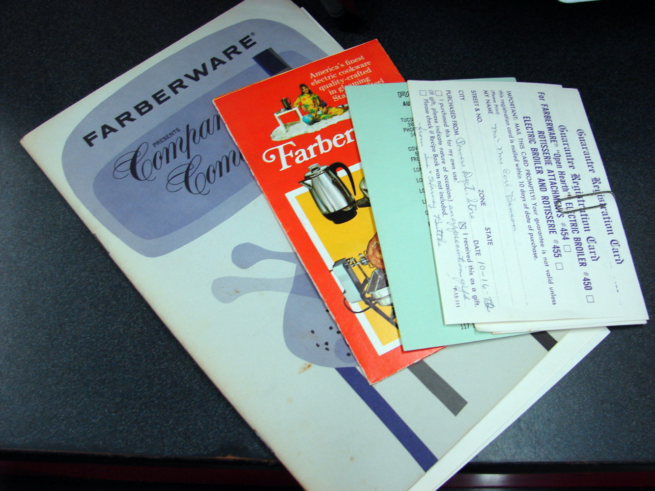 Vintage Farberware Open Hearth Grill Broiler Electric Motor Rotisserie Cover Spatula Books Tested - Image 4