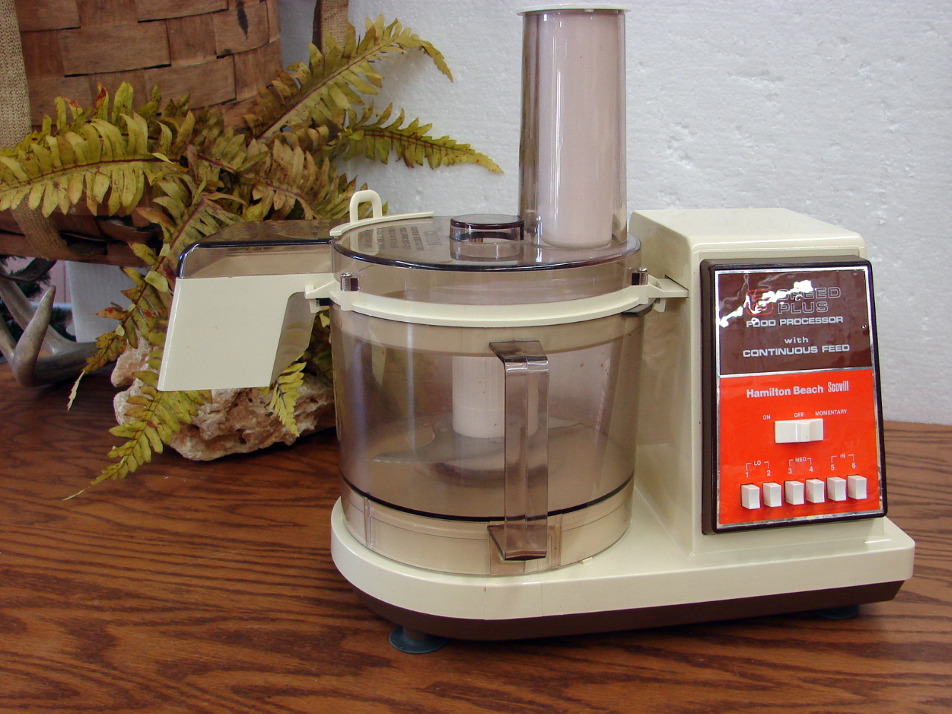 Vintage Hamilton Beach Electric Food Processor #712 6 Speed Super Clean Tested - Image 2