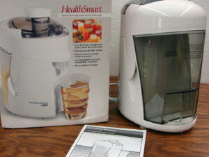 Hamilton Beach Juicer Electric Centrifugal Juice Extractor Like New in Box White #67800
