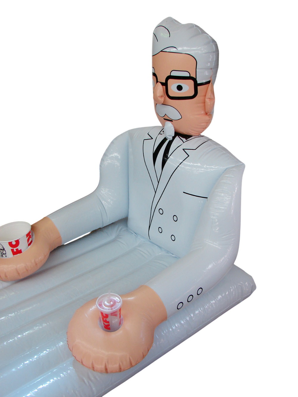 KFC Colonel Sanders 6ft Pool Float Inflatable Vinyl Floatie 2018 Sweepstakes - Image 4