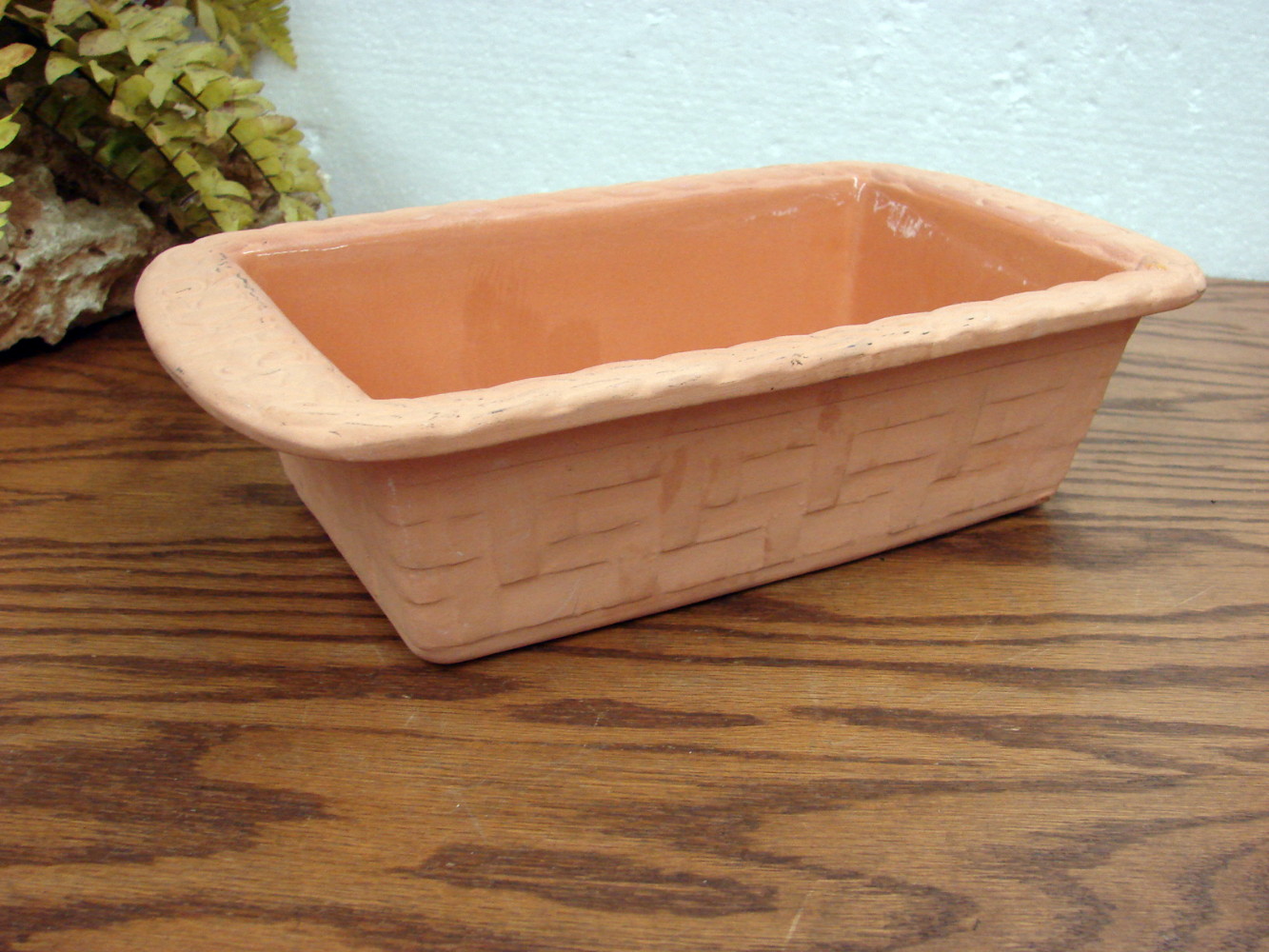 Brand New Romertopf Natures Oven Terra Cotta Clay Bread Baker Loaf Pan by Reco