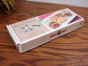 Brand New Traditional 6 Mold Nordic Ware Double Rosette and Timbale Iron