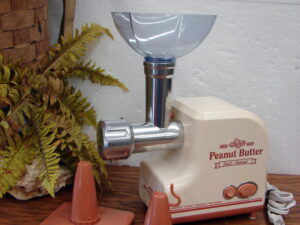 Like New Nostalgia Products Homemade Peanut Butter Maker PBM500 w/ Instructions