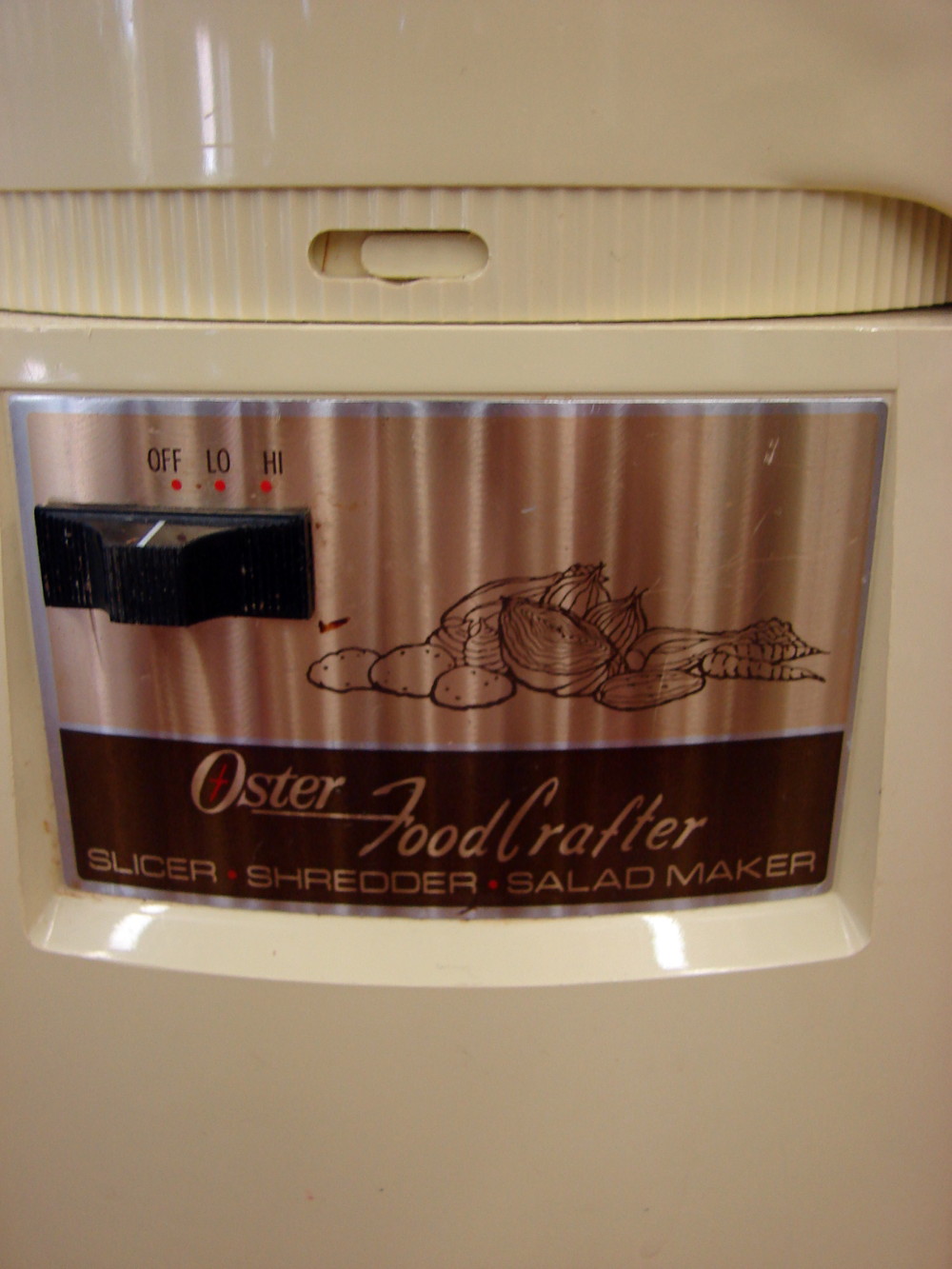 Vintage MCM Oster Food Crafter Slicer Shredder Salad Maker Food Processor Tested - Image 3