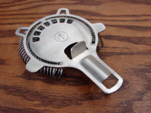 Pampered Chef Stainless Steel Mixed Drink Strainer Barware