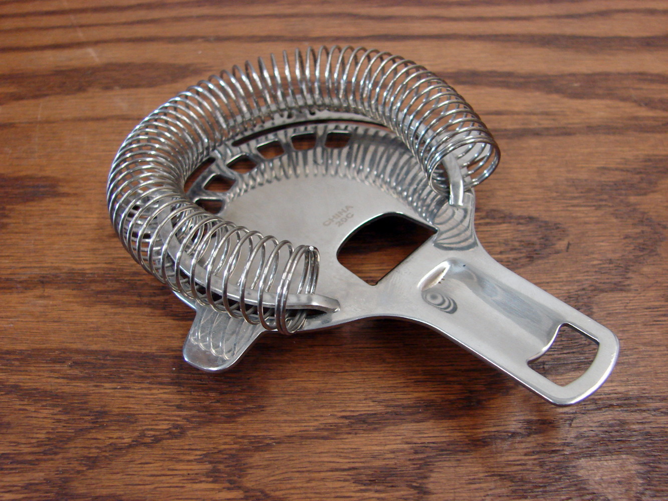 Pampered Chef Stainless Steel Mixed Drink Strainer Barware - Image 2