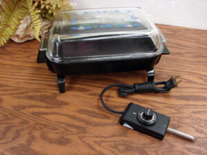 Brand New Vintage Presto Wee Fry Individual Small Electric Skillet Tested Working