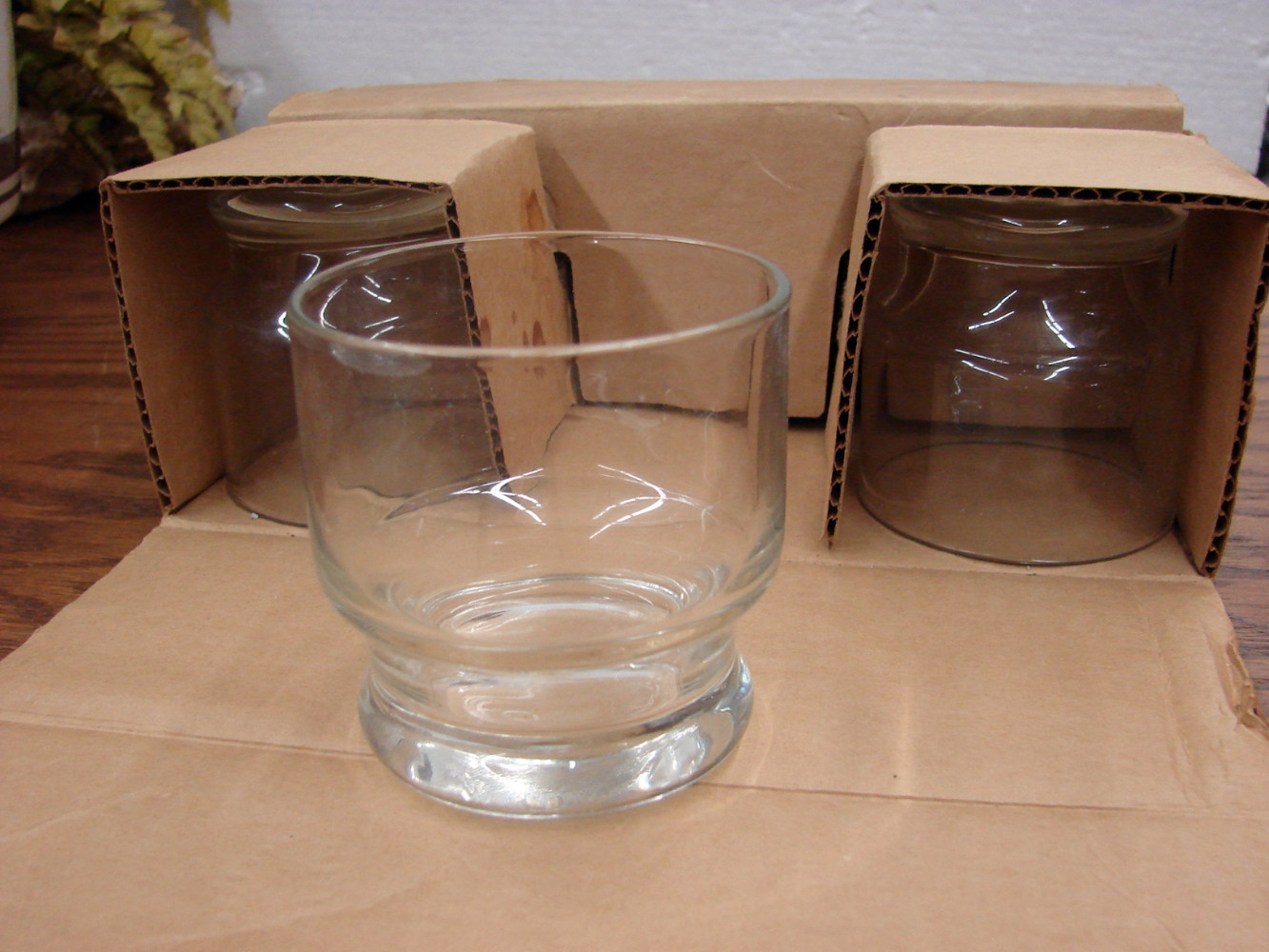 Set/6 Vintage Plain Princess House Replacement Martini Set Punch Cups Without Etching
