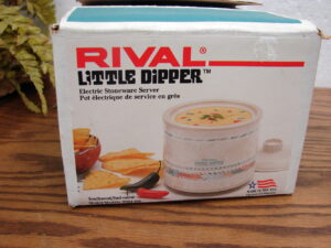 Brand New Vintage Rival Little Dipper Complete Original Box SouthWest Pattern