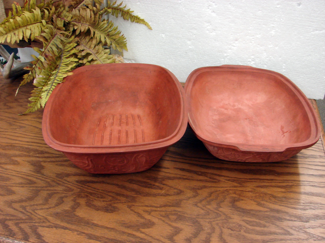 Vintage Romertopf Terra Cotta Clay Roaster Baker 113 by Bay West Germany - Image 2
