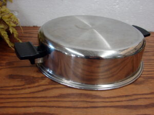 Vintage Stainless Steel Royal Prestige by Ecko Dome Lid Only for 10" Skillet or Stock Pot
