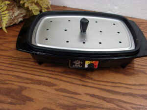 Vintage West Bend Metal Bacon Press Lid Only for MCM Slow Cooker Crock Pot Griddle Grill