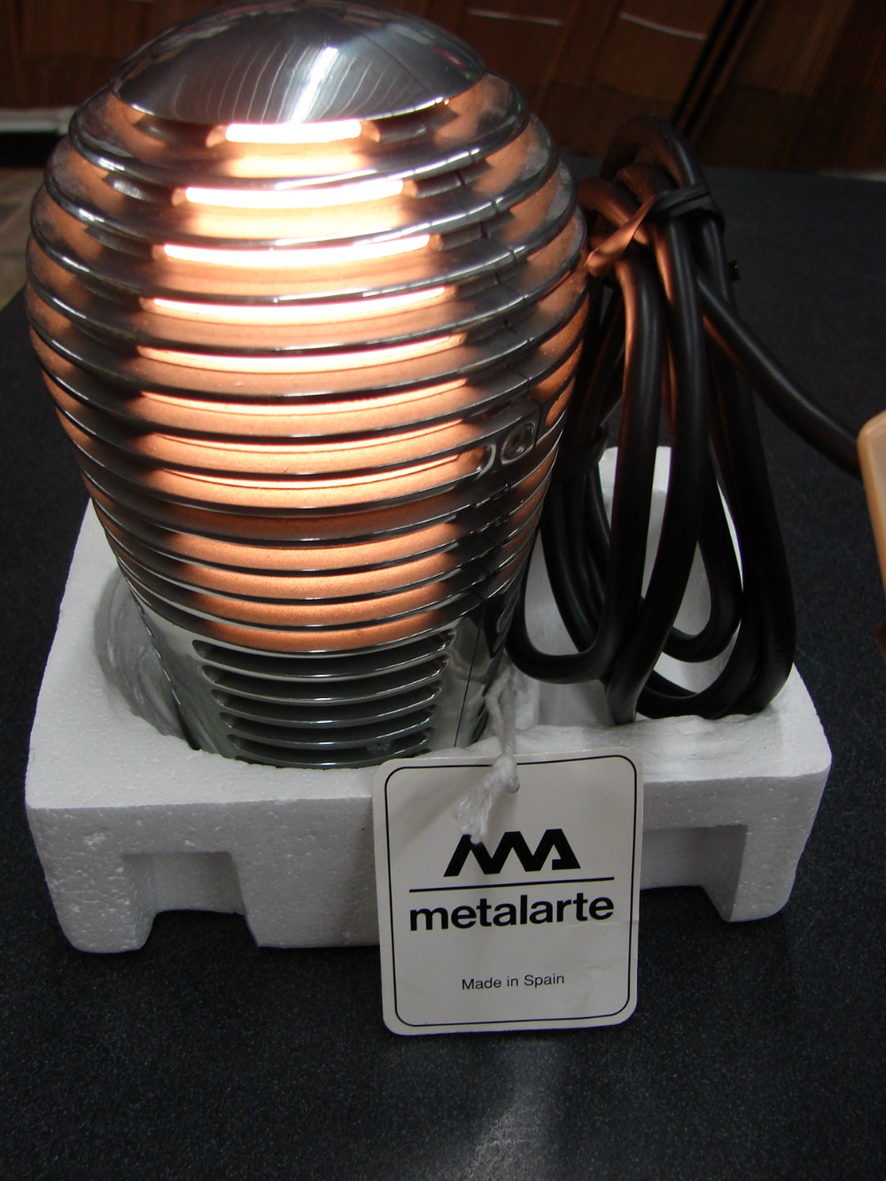Brand New Tag Attached Metalarte Zen Table Lamp from Spain Sergi & Oscar Devesa Design - Image 5