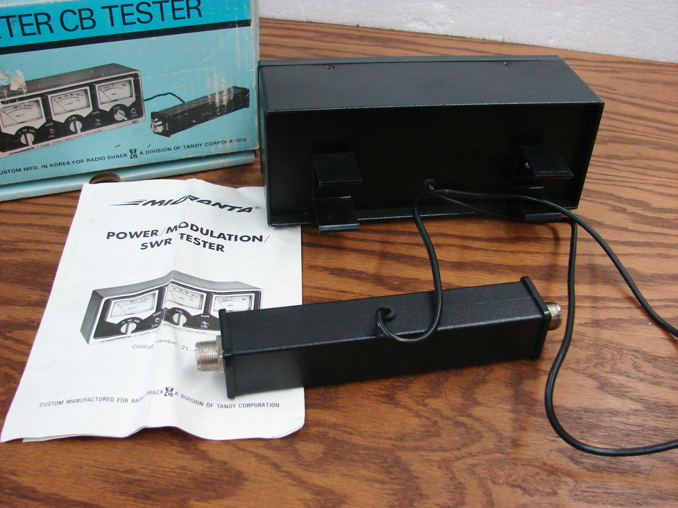 Brand New Vintage Tandy Radio Shack Micronta 3-Meter CB Tester No. 21-522 Original Box - Image 2