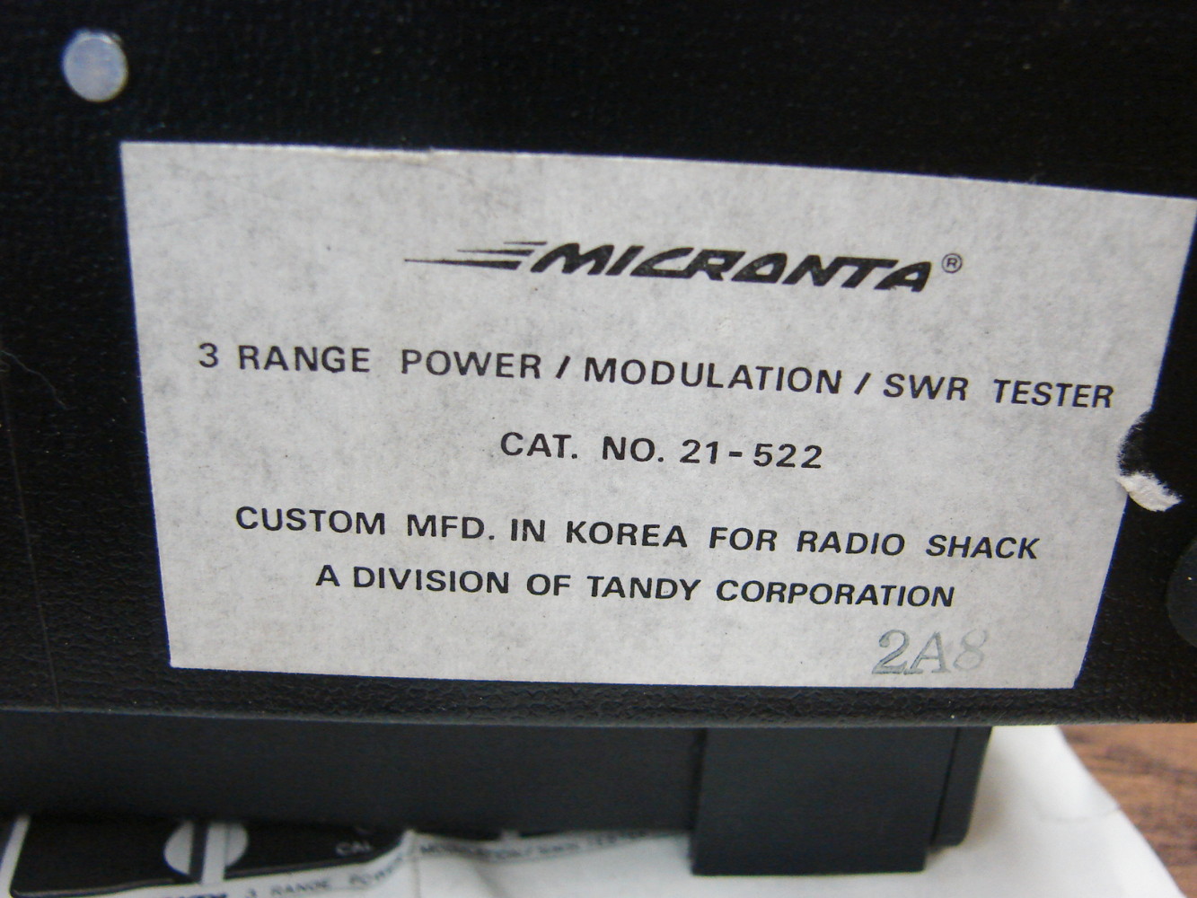 Brand New Vintage Tandy Radio Shack Micronta 3-Meter CB Tester No. 21-522 Original Box - Image 3