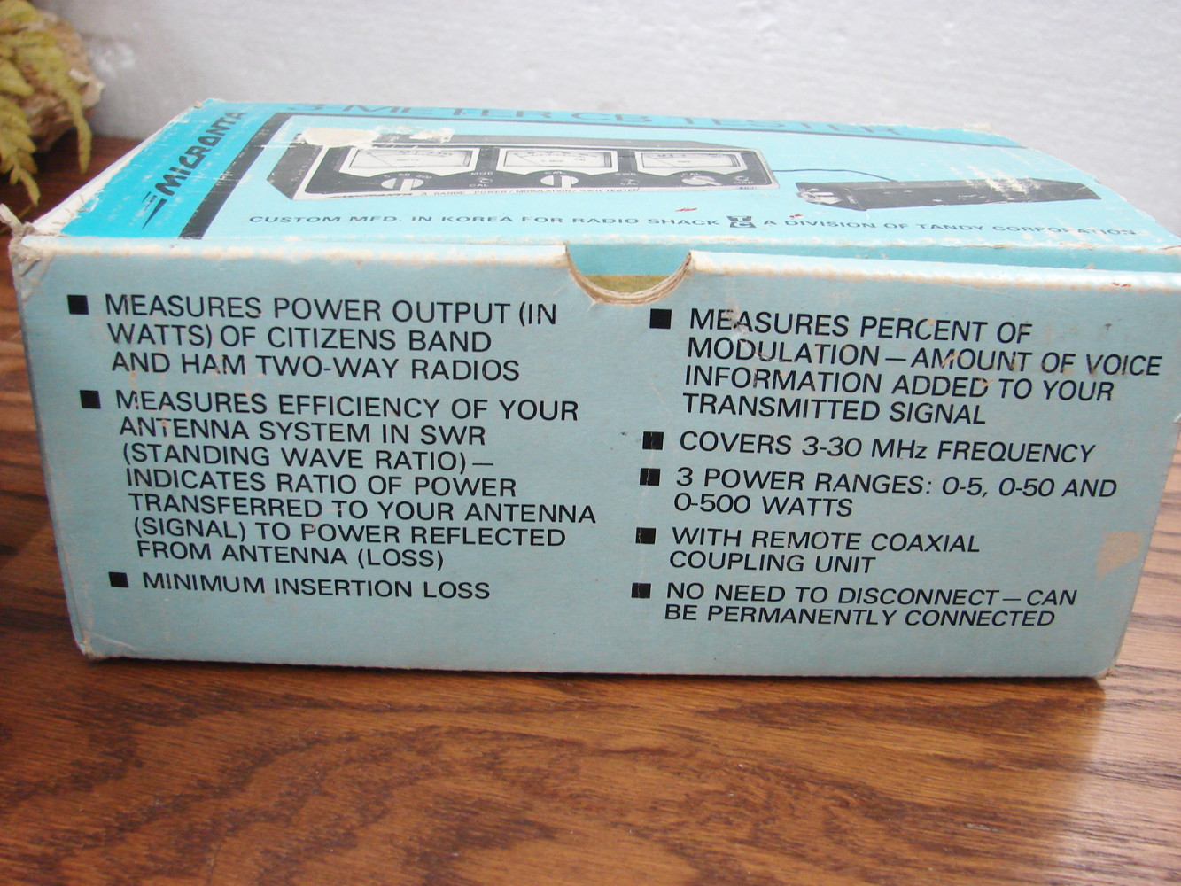 Brand New Vintage Tandy Radio Shack Micronta 3-Meter CB Tester No. 21-522 Original Box - Image 4