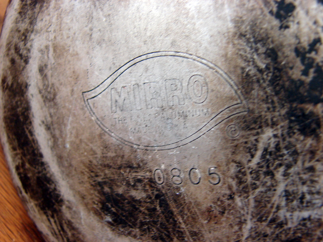 Vintage Mirro Coffee Pot Aluminum Percolator Camping 5 Cup M-0805 Glass Knob - Image 4