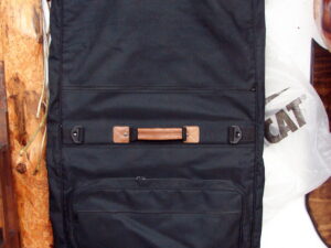 Like New Arctic Cat Suit Garment Bag Heavy Duty Nylon Leather Accents