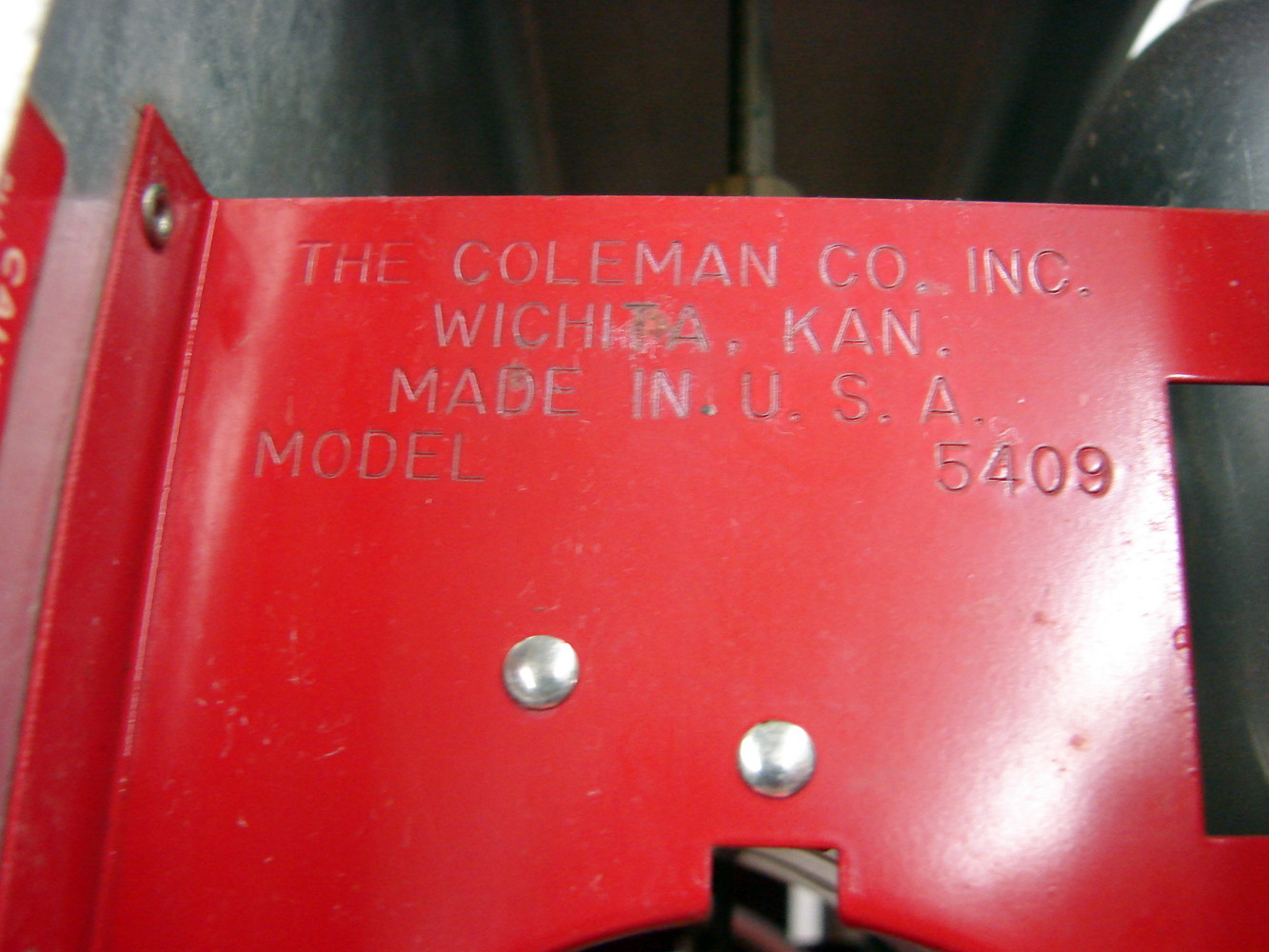 Vintage Coleman LP Gas Picnic Stove 2 Burner Stove Top #5409 Clean - Image 5