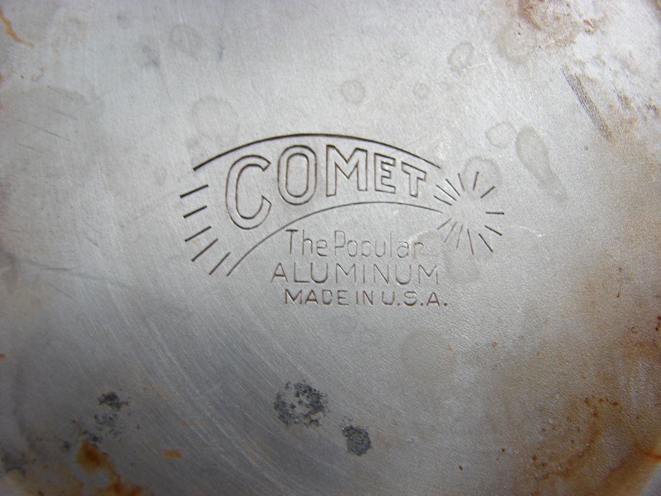 Vintage Complete Comet Aluminum Drip Through Pour Over Coffee Maker 9 Cup Camping - Image 3