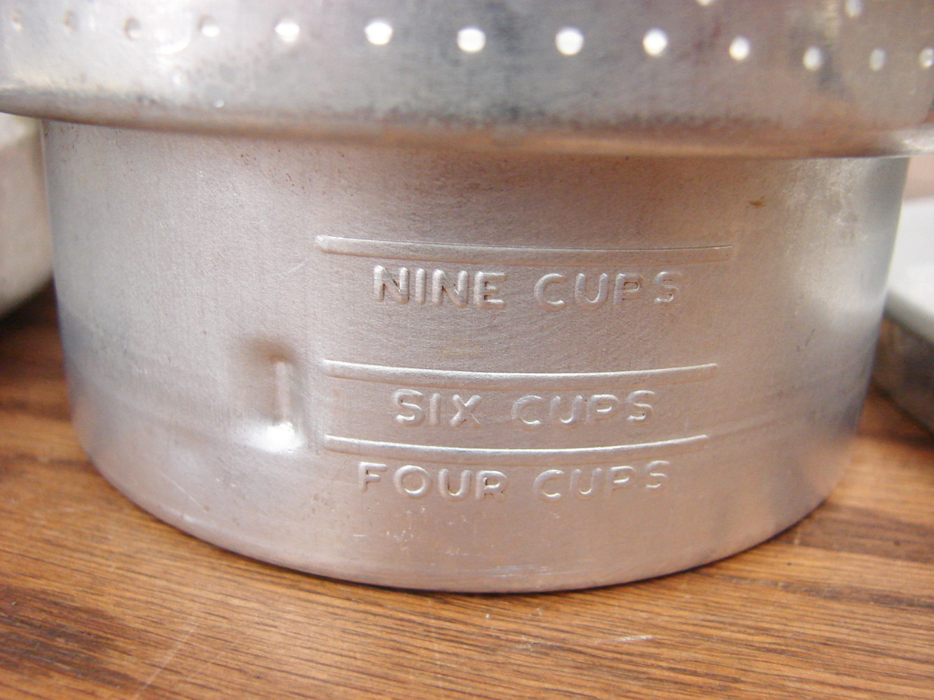 Vintage Complete Comet Aluminum Drip Through Pour Over Coffee Maker 9 Cup Camping - Image 4