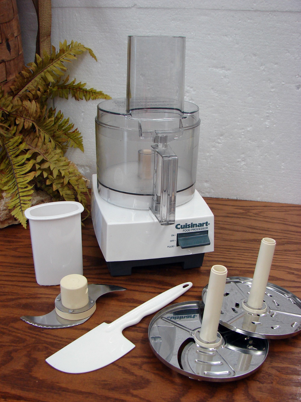 Complete DLC-5 Cuisinart 7 Cup Food Processor Tested w/ Spatula and Accessories