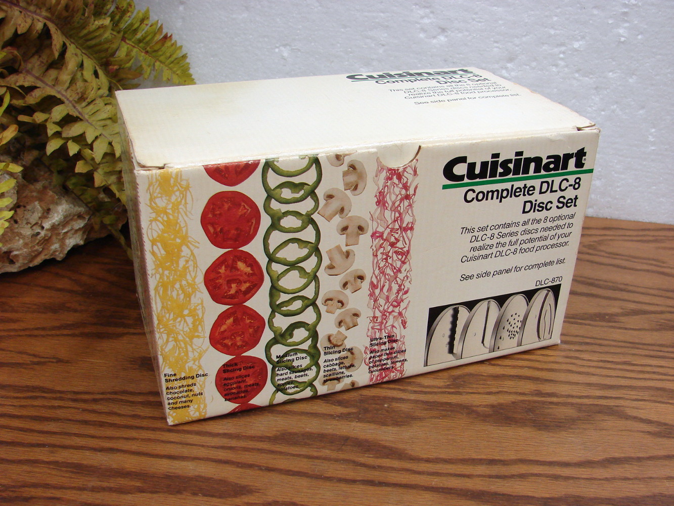 Cuisinart Complete Boxed 8 Disc Set for DLC-8 or DLC-10 Food Processor
