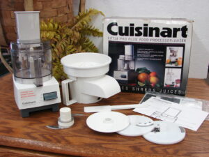 Like New Cuisinart Little Pro Plus Type 2 Food Processor Juicer in Box