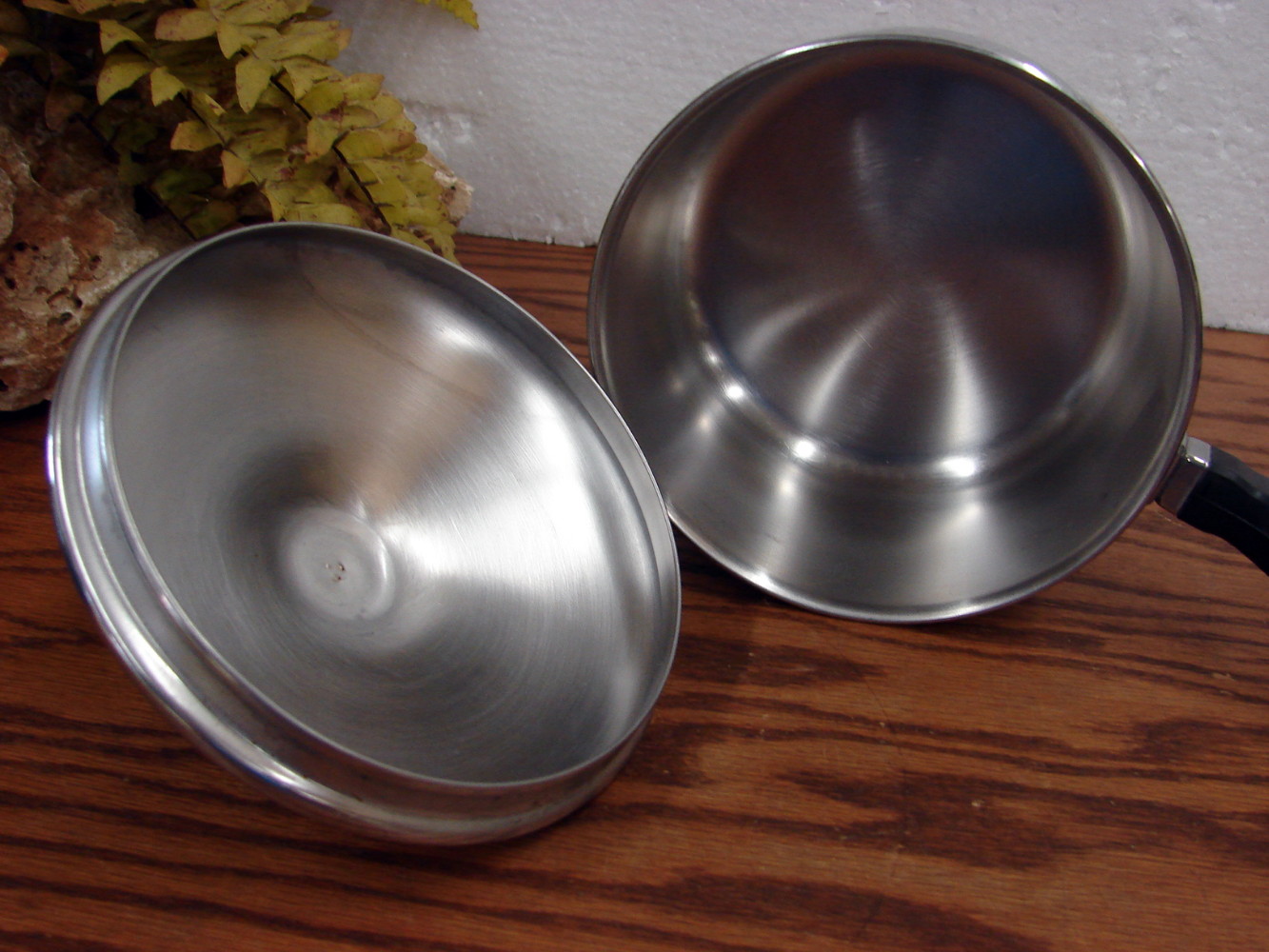 Vintage 1 Qt Farberware Aluminum Clad Stainless Steel Cookware Sauce Pan - Image 2