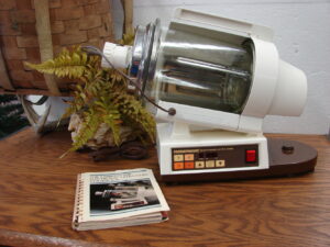 Vintage Farberware Tumbling Electronic Ultra Chef No. 355 w/ Cookbook Tested Working