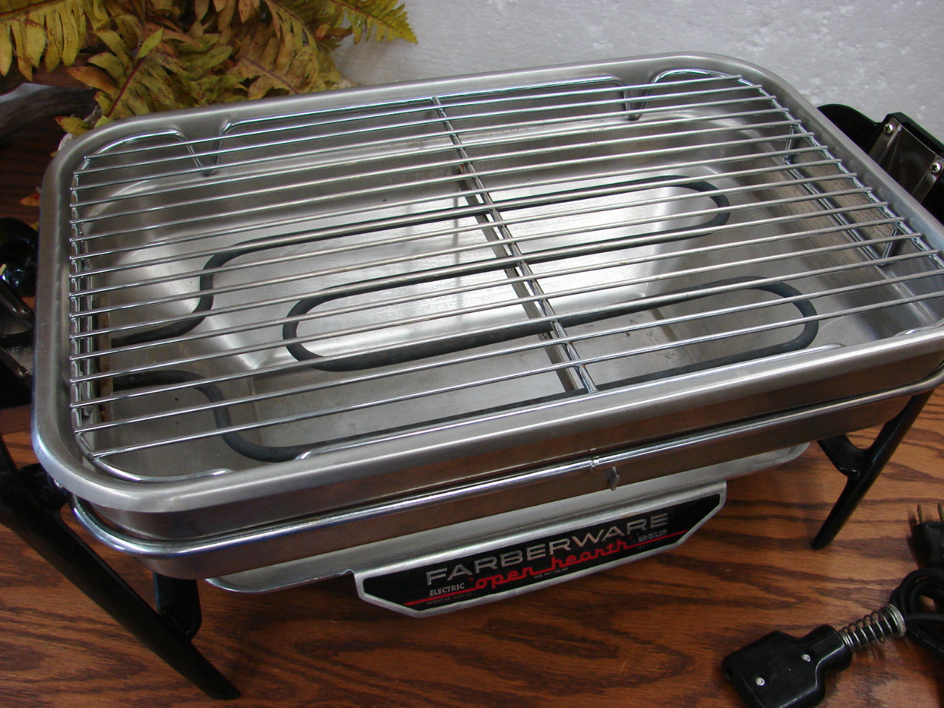 Vintage Farberware Open Hearth Electric Smokeless Grill Broiler Model 455-N Tested - Image 2