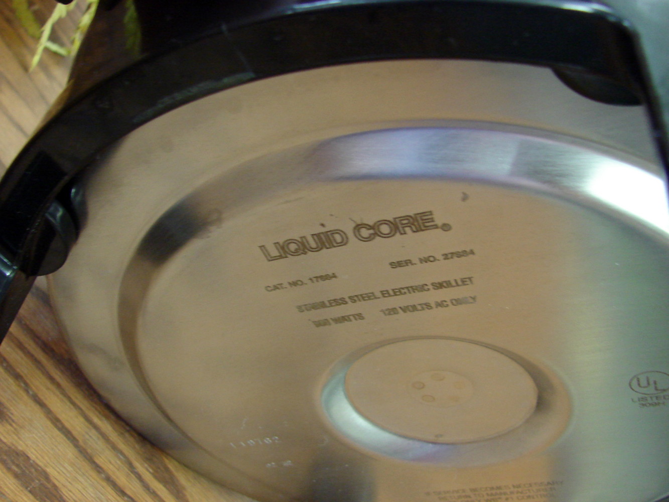 Vintage Stainless Steel West Bend Lifetime Regal Ware #17884 Electric Liquid Core Skillet - Image 4