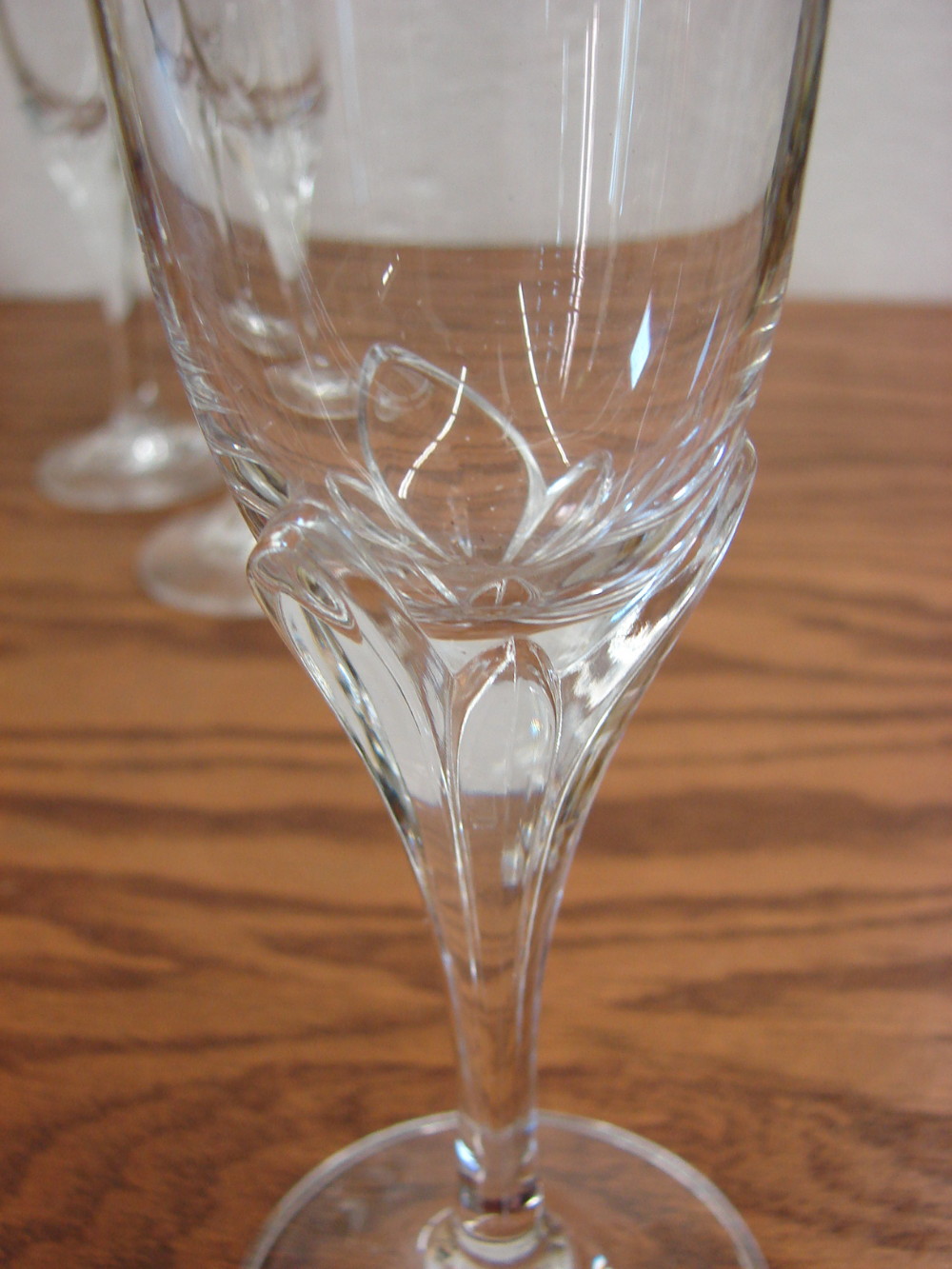 Set/6 La Belle Schott-Zwiesel Crystal Champagne Flute Glasses Elegant Glassware - Image 3