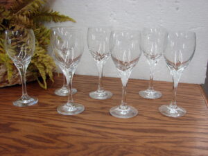 Set/7 La Belle Schott-Zwiesel Crystal Red Wine Glasses Elegant Glassware