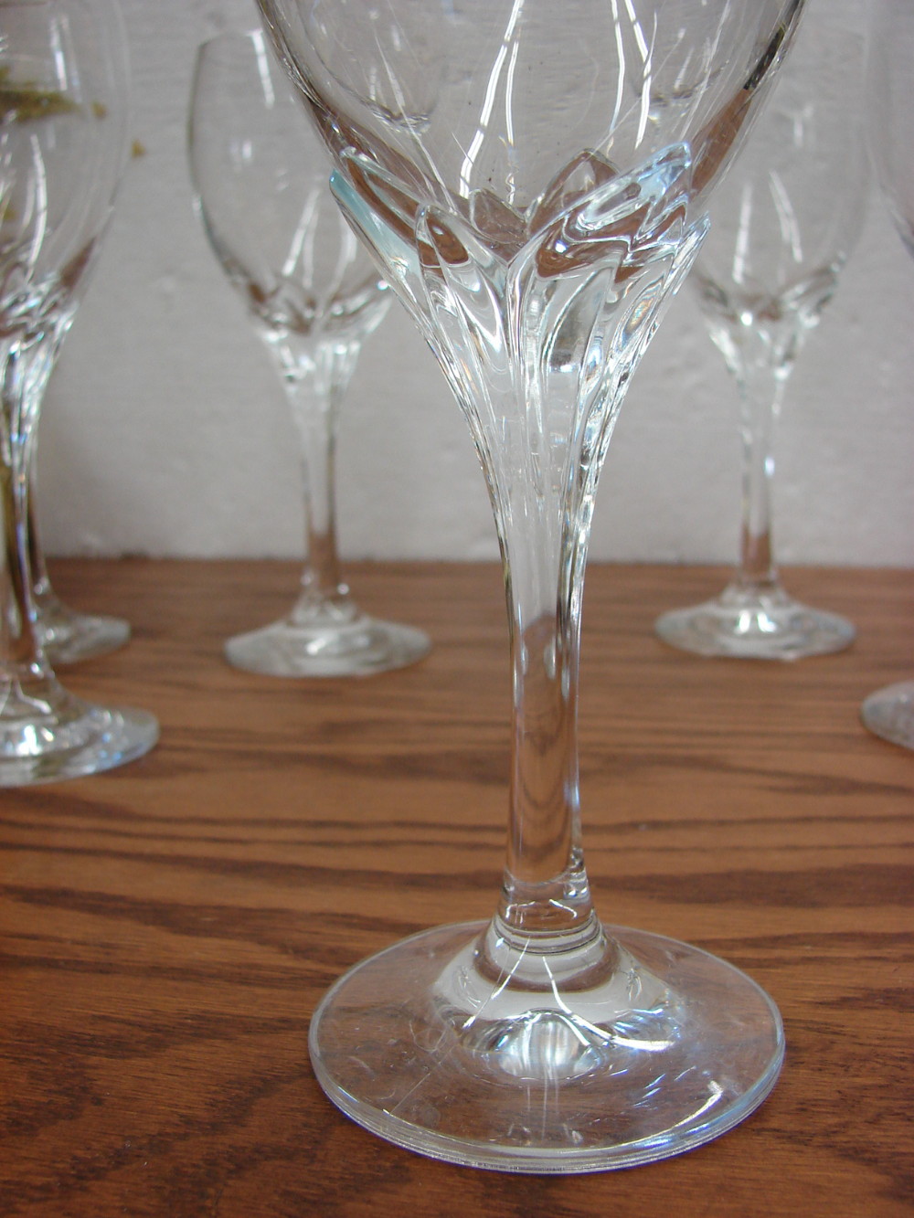 Set/7 La Belle Schott-Zwiesel Crystal Red Wine Glasses Elegant Glassware - Image 2