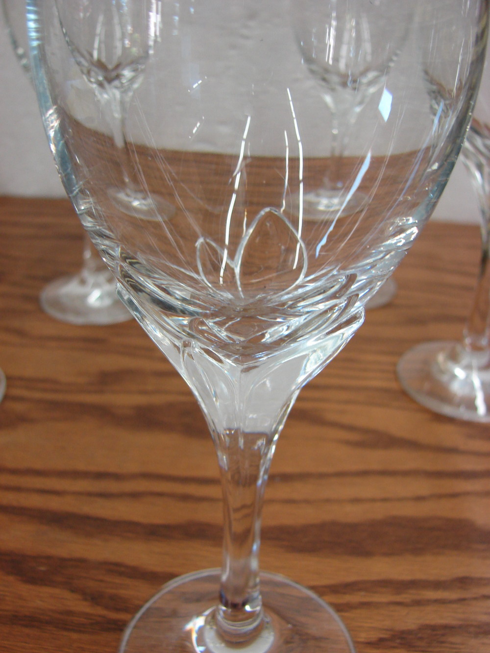 Set/7 La Belle Schott-Zwiesel Crystal Red Wine Glasses Elegant Glassware - Image 3