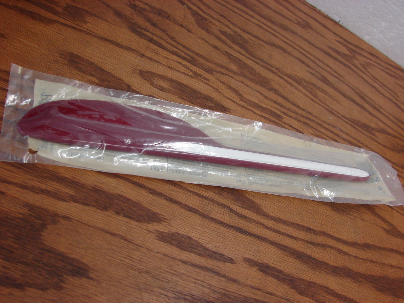 Brand New Retired Pampered Chef Long Handled Multi Scraper #1671 Spatula Sealed Bag - Image 2