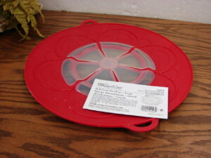 Pampered Chef #2423 Large Boil Over No More Silicone Pan Cover
