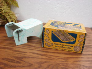 Vintage Popeil Brothers No 14 Slice-A-Way Adjustable Shredder & Slicer in Original Box