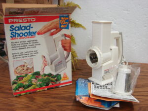 Presto Salad Shooter Electric Slicer Shredder Model Tested Working in Box