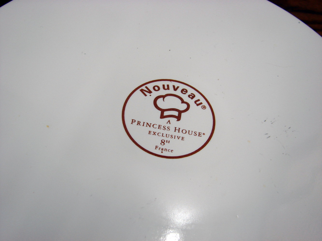 Set/2 Princess House Nouveau White Ceramic Cookware 8" and 10 1/2" Skillet - Image 3