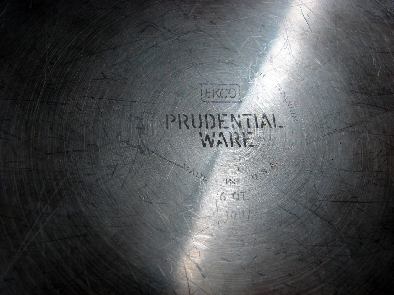 Vintage Prudential Ware Stainless Steel Skillet Egg Poacher Stock Pot w/ Lid 11" Cookware - Image 4
